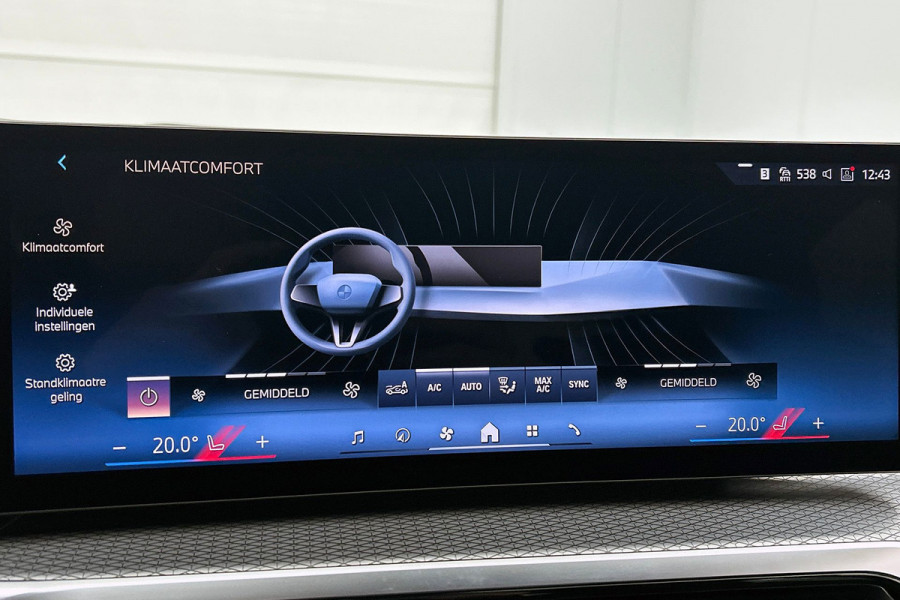 BMW i4 EDrive35 70 kWh M-sportpakket SoH 93,46%(1e Eig, Dealer OndH, Navi Pro, Camera, Carplay, Addapt Cruise, StoelV, PDC V+A,Etc