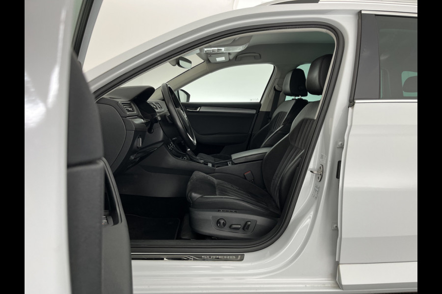 Škoda Superb Combi 1.5 TSI ACT Style Business (INCL.BTW) Aut. *LEATHER-MICROFIBRE | XENON | MEMORY-PACK | NAVI-FULLMAP | CAMERA | KEYLESS | HEATED-COMFORTSEATS | PRIVACY-GLASS | SHIFT-PADDLES | ECC | PDC | CRUISE | 18''ALU*
