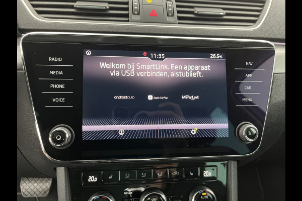 Škoda Superb Combi 1.5 TSI ACT Style Business (INCL.BTW) Aut. *LEATHER-MICROFIBRE | XENON | MEMORY-PACK | NAVI-FULLMAP | CAMERA | KEYLESS | HEATED-COMFORTSEATS | PRIVACY-GLASS | SHIFT-PADDLES | ECC | PDC | CRUISE | 18''ALU*