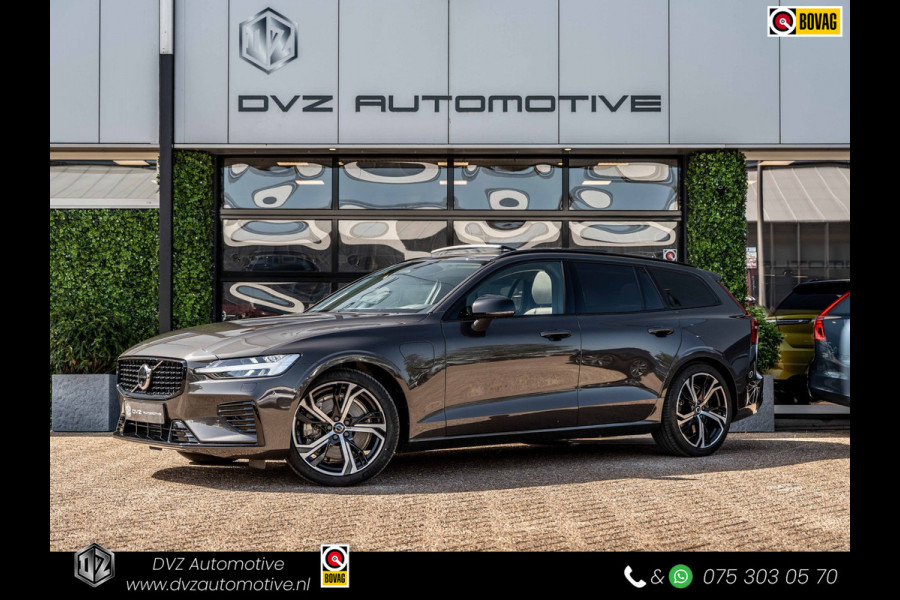 Volvo V60 2.0 T8 PHEV 455PK AWD Ultra Dark | Pano | B&W Sound | Leder | Ventilatie | BTW