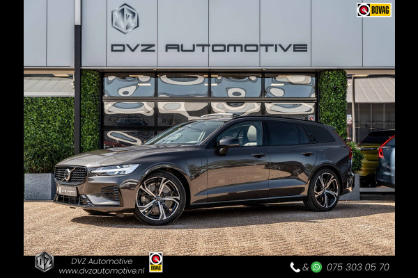 Volvo V60 2.0 T8 PHEV 455PK AWD Ultra Dark | Pano | B&W Sound | Leder | Ventilatie | BTW