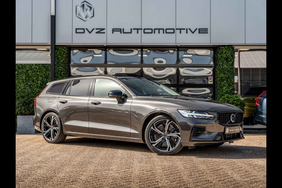 Volvo V60 2.0 T8 PHEV 455PK AWD Ultra Dark | Pano | B&W Sound | Leder | Ventilatie | BTW