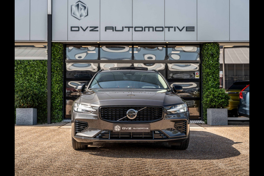 Volvo V60 2.0 T8 PHEV 455PK AWD Ultra Dark | Pano | B&W Sound | Leder | Ventilatie | BTW