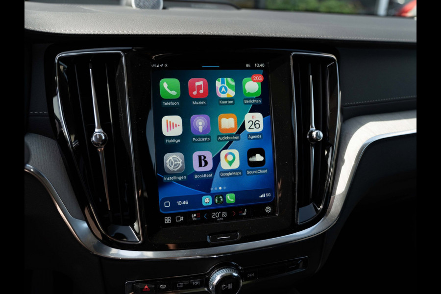 Volvo V60 2.0 T8 PHEV 455PK AWD Ultra Dark | Pano | B&W Sound | Leder | Ventilatie | BTW