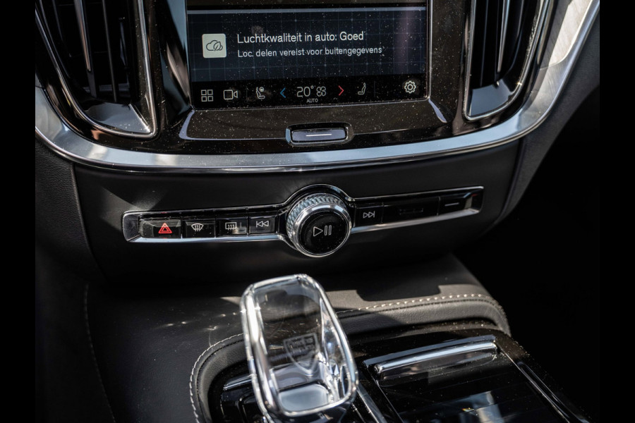 Volvo V60 2.0 T8 PHEV 455PK AWD Ultra Dark | Pano | B&W Sound | Leder | Ventilatie | BTW