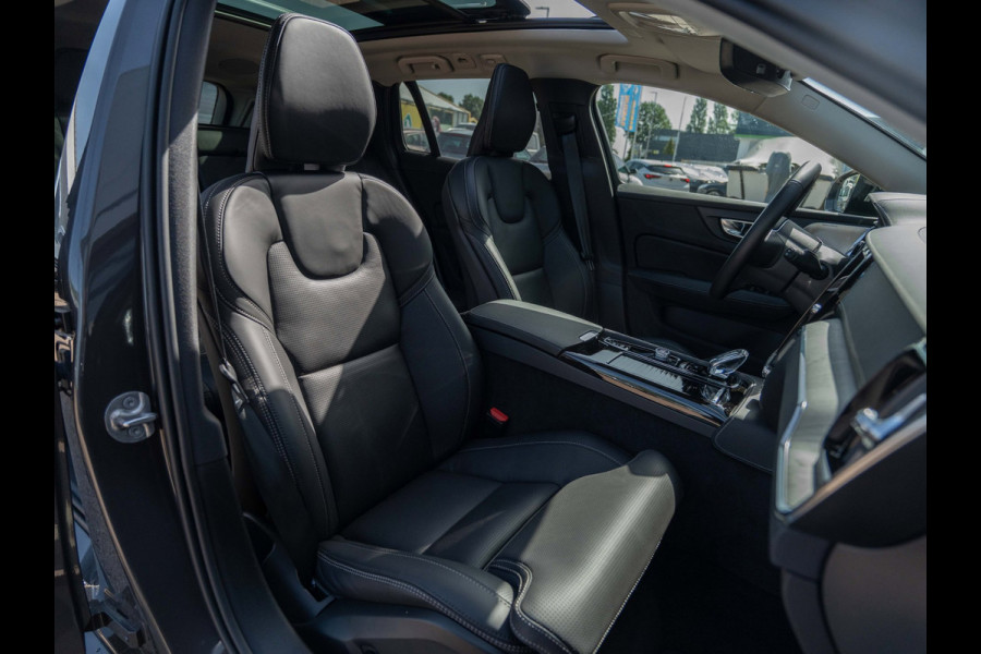 Volvo V60 2.0 T8 PHEV 455PK AWD Ultra Dark | Pano | B&W Sound | Leder | Ventilatie | BTW