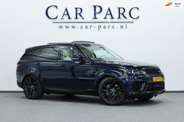 Land Rover Range Rover Sport P400e HSE 401+PK LED/VIRTUAL/SFEER/PANO/LEER+S.VERWARMING+MEMORY/21" LMV/ACC/ECC/12 MND GARANTIE!