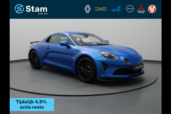ALPINE A110 1.8 GTS Aero Pack - Focal - Blauw Alcantara - Camera - Parkeersensoren V+A