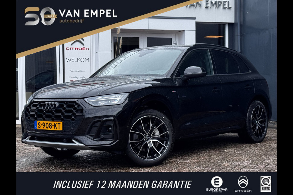 Audi Q5 55 TFSI e S edition Competition 367 PK | 2x S-Line | 98,3 % SOH | Elek. Stoelen | Stoelverwarming | Adaptive Cruise |