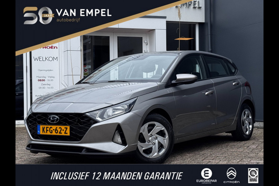 Hyundai i20 1.0 T-GDI Comfort | Camera | Navi By App | Stoel + Stuurverwarming | DAB | Cruise Control