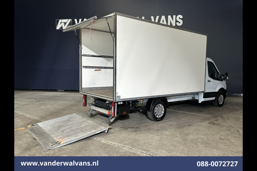 Ford Transit 2.0 TDCI 130pk Bakwagen Laadklep Euro6 Airco | Cruisecontrol | Verwarmde Voorruit | 960kg laadvermogen Bijrijdersbank