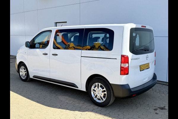 Opel e-Vivaro L2H1 75 kWh 136PK 9-persoons L2H1 330km WLTP 93,7% (SOH) Dubbele schuifdeuren Snelladen Laadkabel Climate control Parkeersensoren