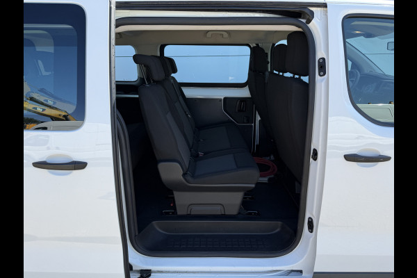 Opel e-Vivaro L2H1 75 kWh 136PK 9-persoons L2H1 330km WLTP 93,7% (SOH) Dubbele schuifdeuren Snelladen Laadkabel Climate control Parkeersensoren