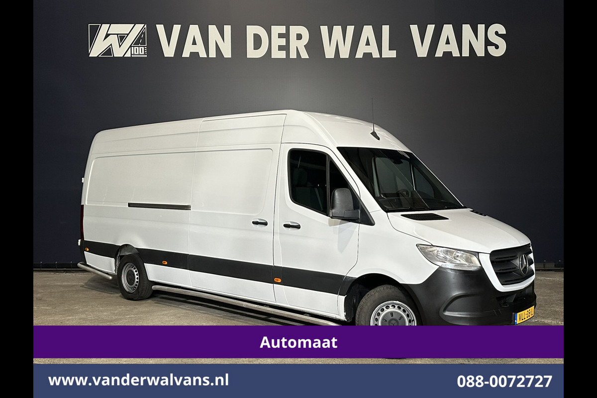 Mercedes-Benz Sprinter 315 CDI 150pk 9G-Tronic Automaat L3H2 Euro6 Airco | Camera | Apple Carplay | Cruisecontrol Android Auto, Chauffeursstoel, Sidebars, Bijrijdersbank