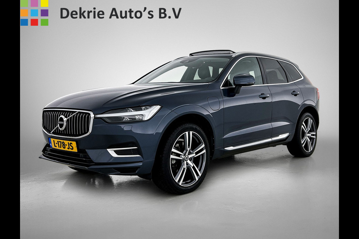 Volvo XC60 2.0 T6 Hybride AWD Inscription / SOH 88% / Panoramadak / Trekhaak / Leder lux./Stuur-Stoelverw / Pdc+camera / Audio & Park Ass./ Lighting / Apk 06-2027