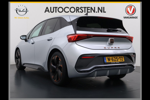 CUPRA Born Performance One 62kWh SOH 93,7% Sport-Comfort Stoelen Navi Camera Stoel+Stuurverwarming Adap.Cruise Android Auto Apple Carplay P Elek.Stoelen Keyless advanced Privacy Glas Lmv Coper Isofix Bluetooth Led Rijstrooksensor 1e Eigenaar Origineel Nederlandse Auto