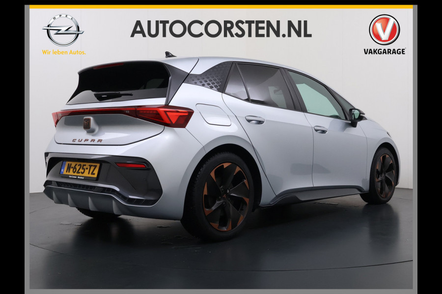 CUPRA Born Performance One 62kWh SOH 93,7% Sport-Comfort Stoelen Navi Camera Stoel+Stuurverwarming Adap.Cruise Android Auto Apple Carplay P Elek.Stoelen Keyless advanced Privacy Glas Lmv Coper Isofix Bluetooth Led Rijstrooksensor 1e Eigenaar Origineel Nederlandse Auto