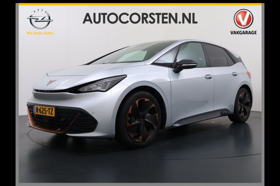 CUPRA Born Performance One 62kWh SOH 93,7% Sport-Comfort Stoelen Navi Camera Stoel+Stuurverwarming Adap.Cruise Android Auto Apple Carplay P Elek.Stoelen Keyless advanced Privacy Glas Lmv Coper Isofix Bluetooth Led Rijstrooksensor 1e Eigenaar Origineel Nederlandse Auto