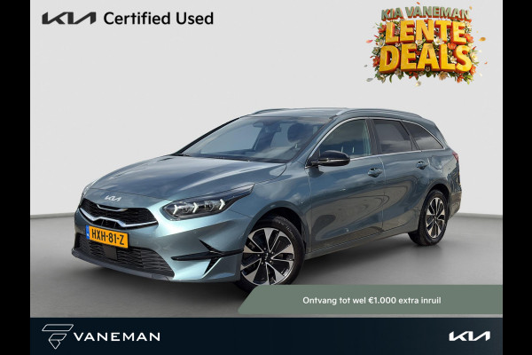 Kia Ceed Sportswagon 1.0 T-GDi MHEV Design Edition Automaat Stoel- en Stuurverwarming | Cruise Control | Climate Control | Elektr. Achterklep | JBL | Draadloos Opladen |