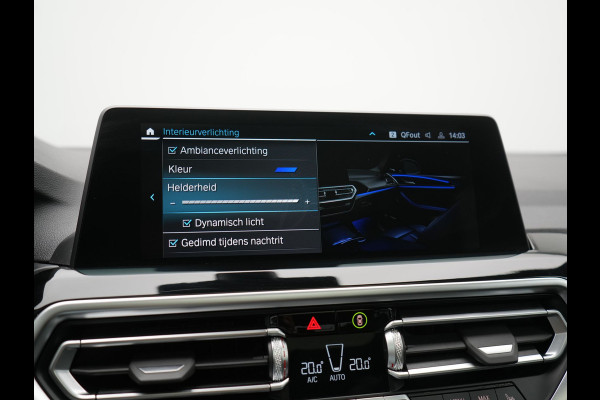 BMW X3 xDrive30e X Line FACELIFT PHEV 293pk Dealer O.H. | Trekhaak Af Fabriek | Panodak | Camera | Sfeerverlichting | Lederen Sportstoelen Verwarmd | Apple Carplay | Navigatie | DAB | Virtual | Cruise Control | Plug In Hybrid |