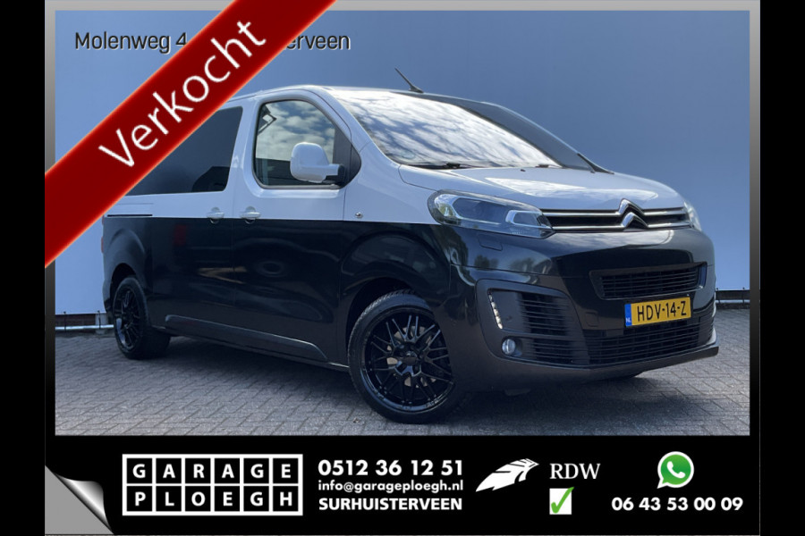 Citroën Jumpy spacetourer 2.0D 177pk 7-Pers Aut Pano Leer 2xSchuifdeur Trekhaak HUD