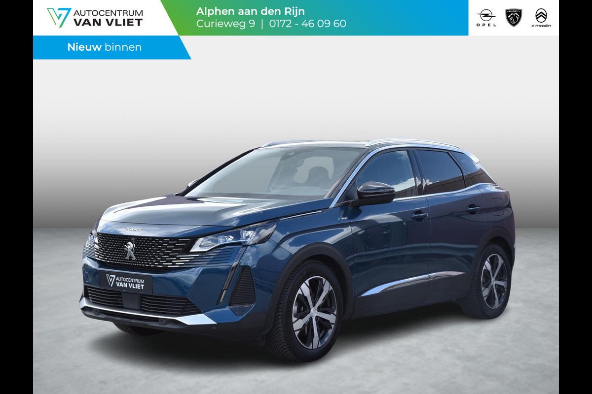 Peugeot 3008 1.6 HYbrid 225 Blue Lease GT TREKHAAK | CAMERA MET SENSOREN | NAVI & CARPLAY |