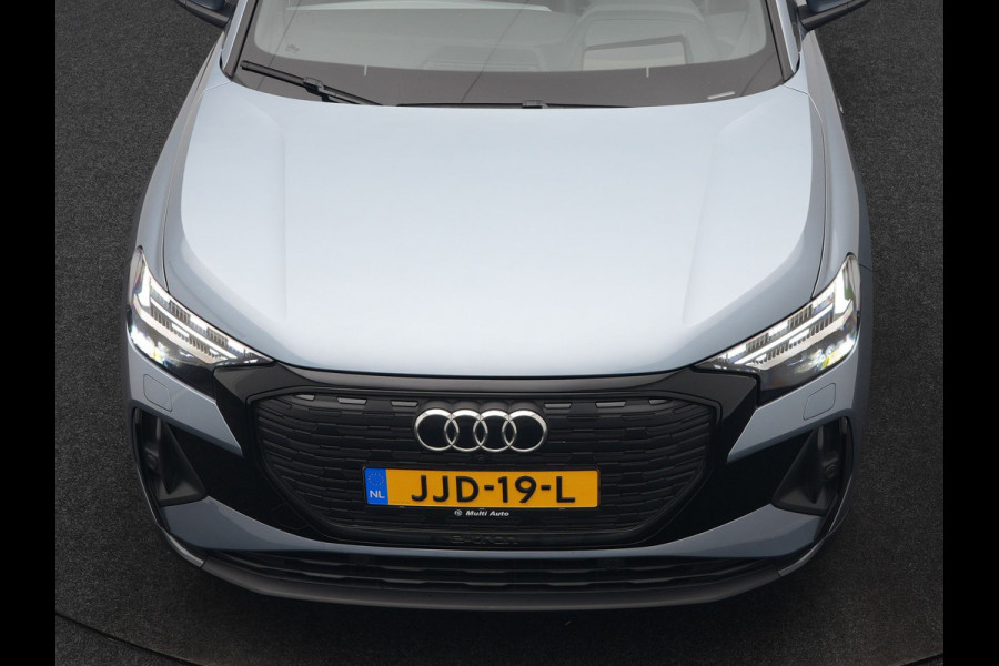 Audi Q4 e-tron 40 S Line 77 kWh 204pk | Adaptive Cruise | Valcona Lederen Sportstoelen Verwarmd | 20"L.M | Apple Carplay | Keyless | Blis | Camera | Virtual | Navigatie | DAB |
