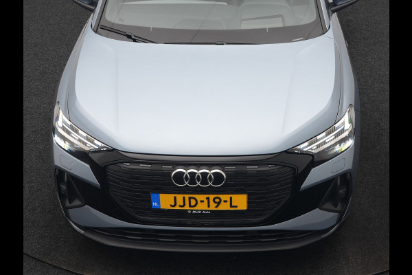 Audi Q4 e-tron Sportback 40 S Line 77 kWh 204pk | Adaptive Cruise | Valcona Lederen Sportstoelen Verwarmd | 20"L.M | Apple Carplay | Keyless | Blis | Camera | Virtual | Navigatie | DAB |