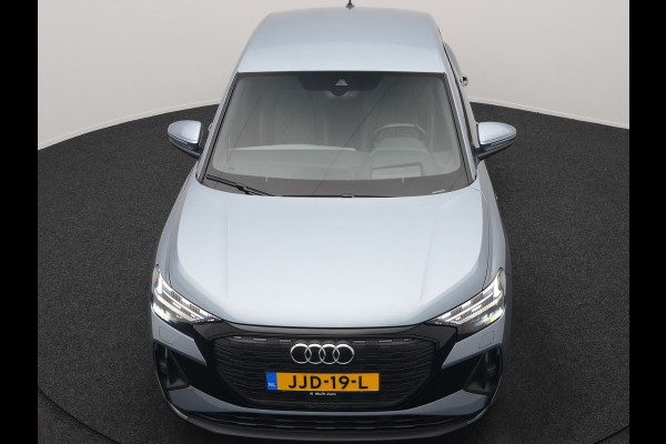 Audi Q4 e-tron Sportback 40 S Line 77 kWh 204pk | Adaptive Cruise | Valcona Lederen Sportstoelen Verwarmd | 20"L.M | Apple Carplay | Keyless | Blis | Camera | Virtual | Navigatie | DAB |