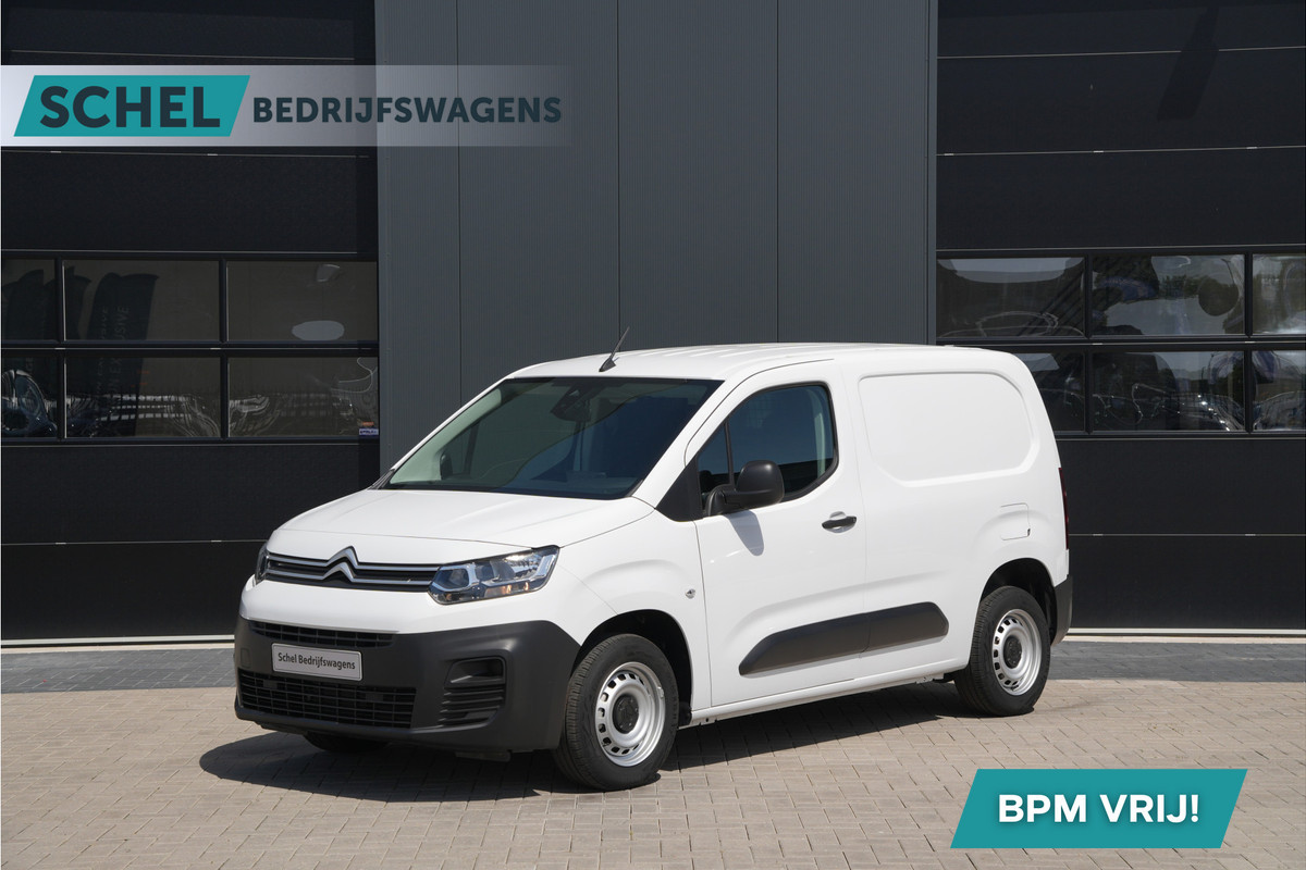 Citroën Berlingo 1.5 BlueHDI Club 100pk - Cruise - Airco - Bluetooth - Houte vloer - Rijklaar