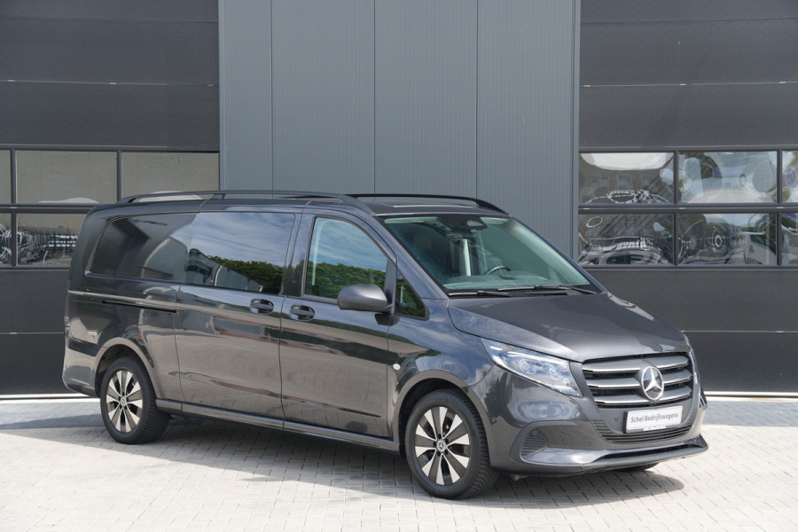 Mercedes-Benz Vito 119 CDI L3 Pro DC 190pk - 2x Schuif - Trekhaak - Stoelverwarming - Multibeam LED - Camera - Rijklaar
