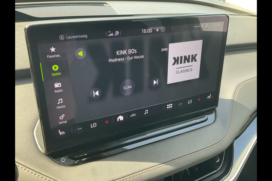 Škoda ENYAQ iV 80 Soh 91% Carplay Pano.dak Trekhaak Adap.Cruise HUD Stoelverw+Ventilatie Leer BOMVOL!