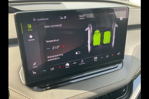 Škoda ENYAQ iV 80 Soh 91% Carplay Pano.dak Trekhaak Adap.Cruise HUD Stoelverw+Ventilatie Leer BOMVOL!