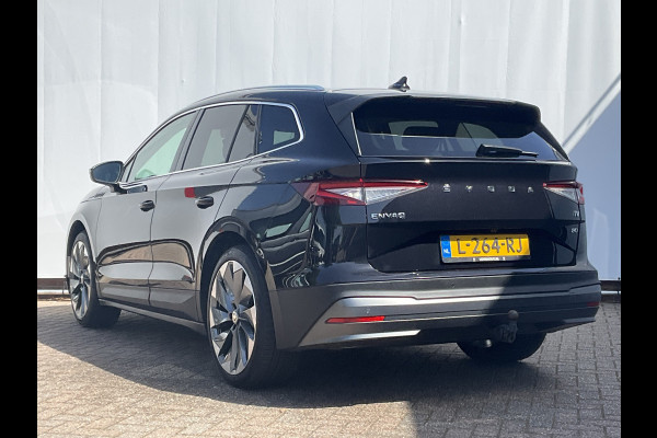 Škoda ENYAQ iV 80 Soh 91% Carplay Pano.dak Trekhaak Adap.Cruise HUD Stoelverw+Ventilatie Leer BOMVOL!