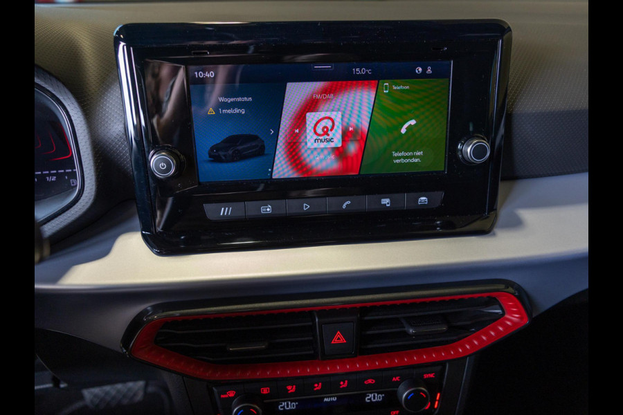 Seat Ibiza 1.0 EcoTSI FR Business Connect / 115pk / Achteruitrijcamera / Apple Carplay / Airco / Stoelverwarming
