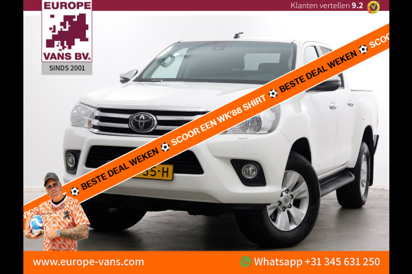 Toyota Hilux 2.4 D-4D-F 150pk E6 4WD 4x4 Automaat Double Cab Airco/Camera 11-2019