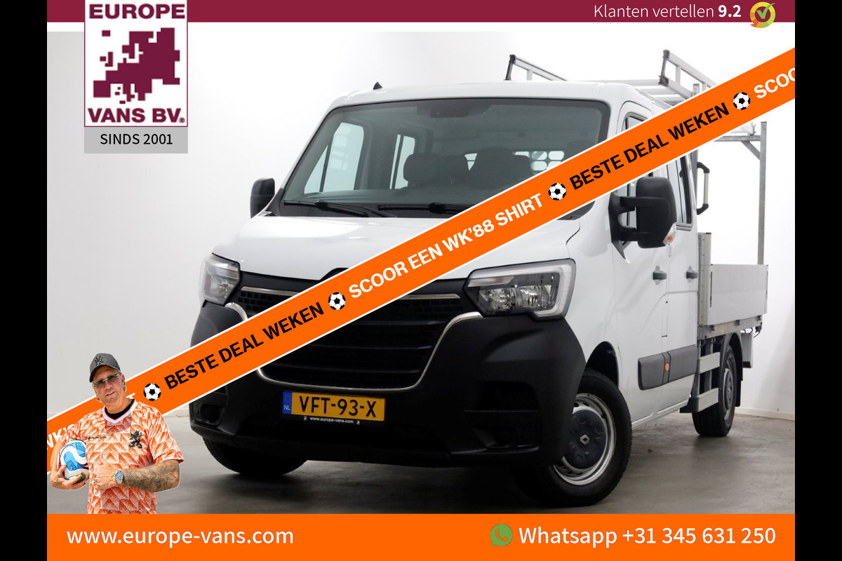 Renault Master T35 2.3 dCi 135pk L2 D.C. Open Laadbak Airco/Navi 05-2020