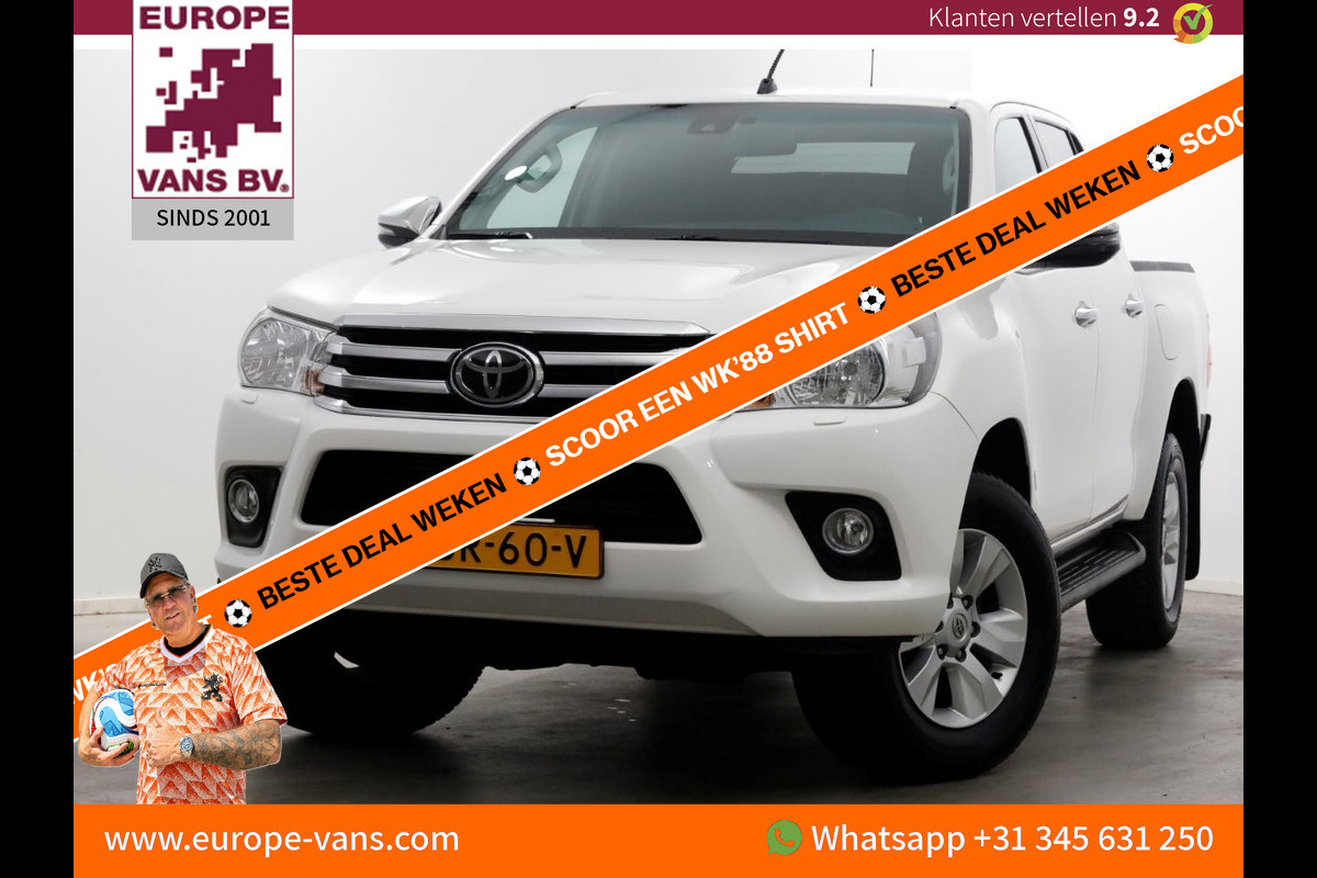 Toyota Hilux 2.4 D-4D-F 150pk E6 4WD 4x4 Double Cab Automaat 08-2019
