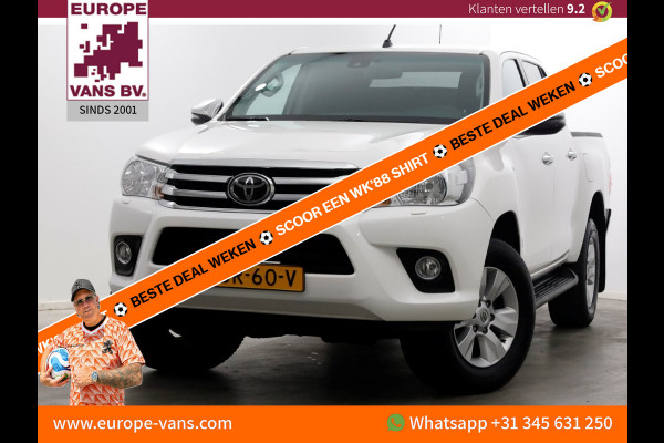 Toyota Hilux 2.4 D-4D-F 150pk E6 4WD 4x4 Double Cab Automaat 08-2019