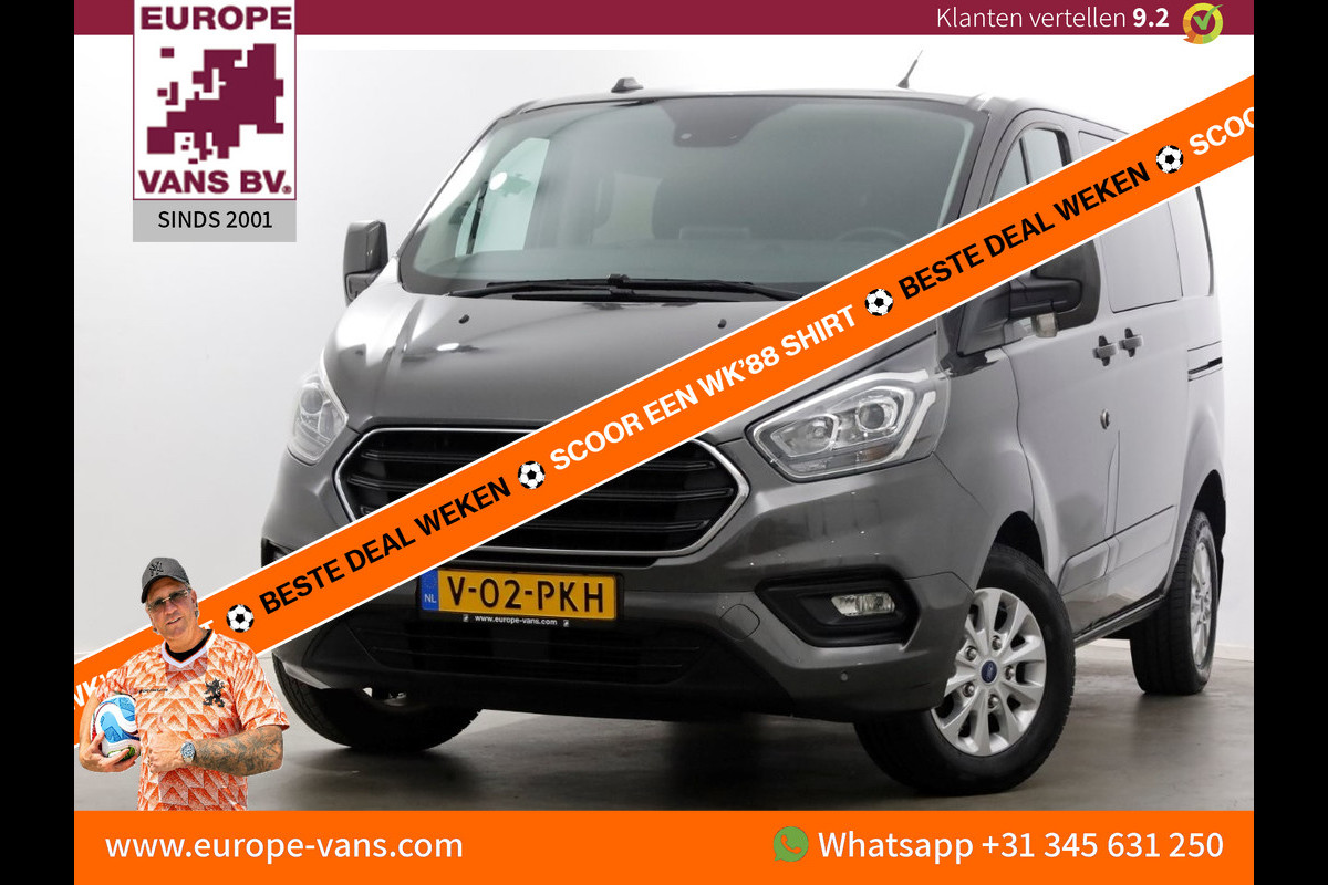 Ford Transit Custom 2.0 TDCI 130pk L1H1 D.C. Limited Airco/Navi/2x Schuifdeur 03-2021