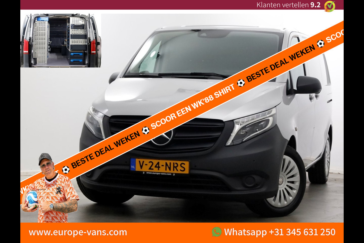 Mercedes-Benz Vito 114 CDI 136pk Compact 9G Automaat 2x Schuifdeur/LED/Camera/Inrichting 07-2022