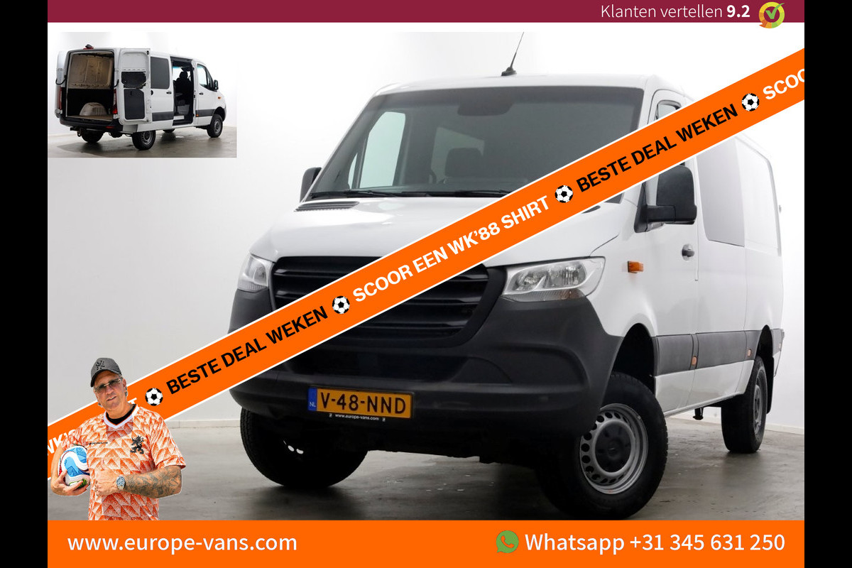 Mercedes-Benz Sprinter 316 CDI 163pk L2H1 D.C. 4x4 ZG3 Airco/Navi/Camera 08-2020