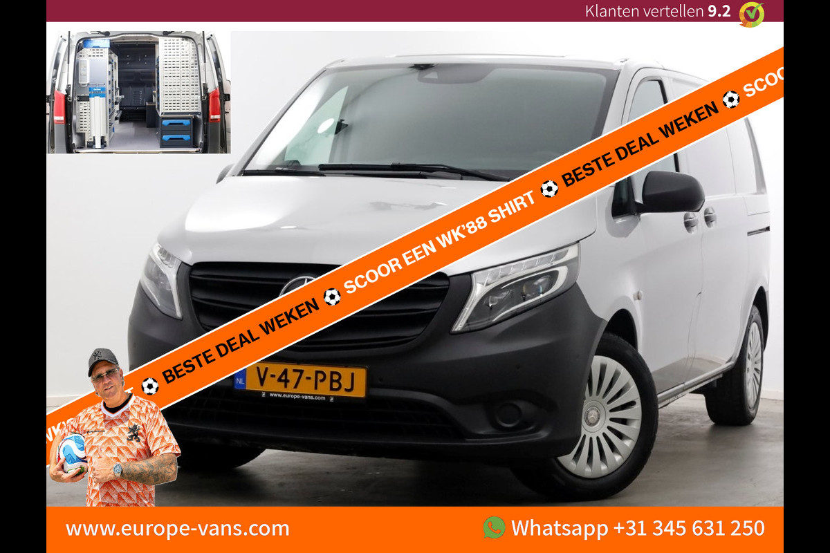 Mercedes-Benz Vito 114 CDI 136pk Compact 9G Automaat 2x Schuifdeur/LED/Camera/Inrichting 11-2022