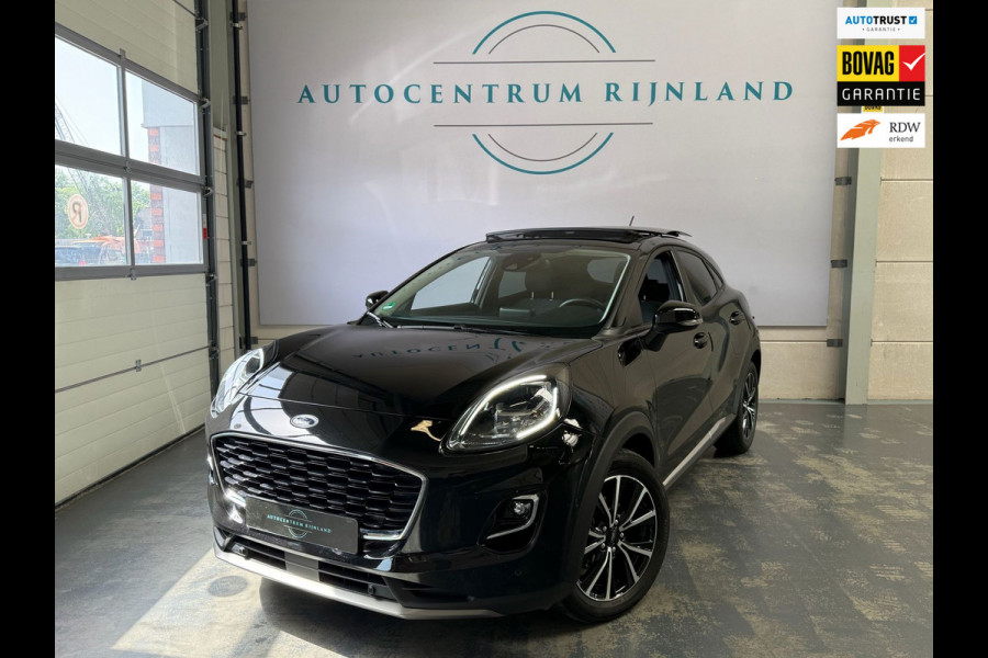 Ford Puma 1.0 EcoBoost Hybrid Titanium X Tech-Edition Automaat, Panorama Dak, Stoelverwarming