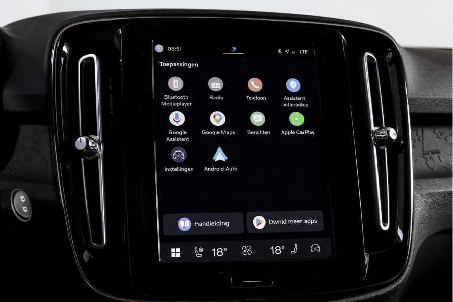 Volvo XC40 Recharge Plus 70 kWh Orig. NL | Dig. Cockpit | Adapt. Cruise | Stoel-+Stuurverw. | Elek. Klep | PDC | Camera | NAV+App. Connect | ECC | LM 19" |