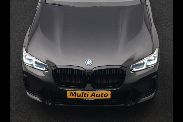 BMW iX3 M Sport 80 kWh 286pk Dealer O.H. | Trekhaak Af Fabriek | Panodak | Head Up | Adaptive Cruise | 360 Camera | Harman / Kardon | Lederen Sportstoelen Memory & Verwarmd | Laser LED | Stuur Verwarmd | Keyless | Blis | Sfeerverlichting | 20"L.M |