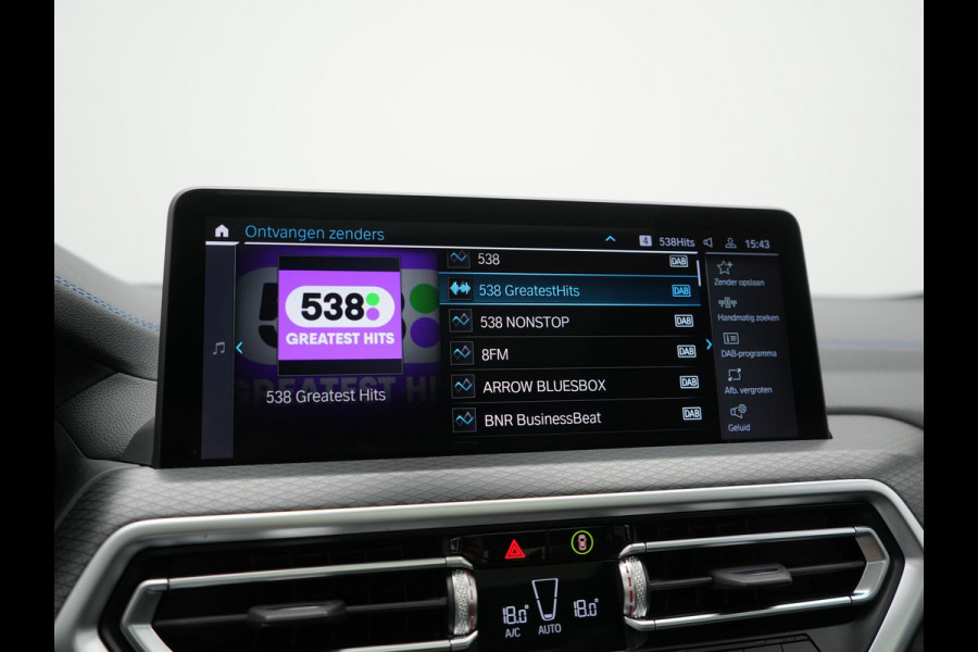 BMW iX3 M Sport 80 kWh 286pk Dealer O.H. | Trekhaak Af Fabriek | Panodak | Head Up | Adaptive Cruise | 360 Camera | Harman / Kardon | Lederen Sportstoelen Memory & Verwarmd | Laser LED | Stuur Verwarmd | Keyless | Blis | Sfeerverlichting | 20"L.M |