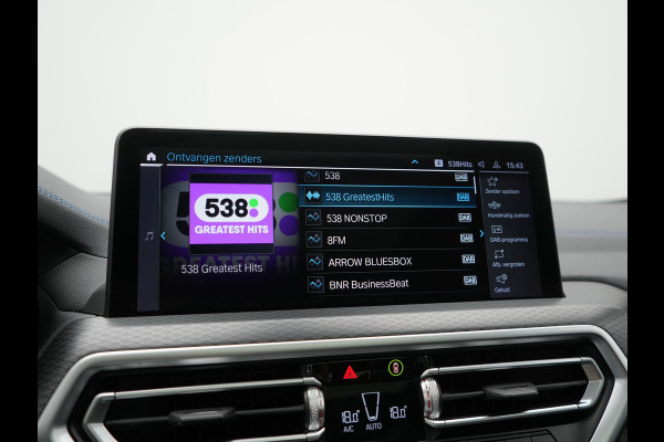 BMW iX3 M Sport 80 kWh 286pk Dealer O.H. | Trekhaak Af Fabriek | Panodak | Head Up | Adaptive Cruise | 360 Camera | Harman / Kardon | Lederen Sportstoelen Memory & Verwarmd | Laser LED | Stuur Verwarmd | Keyless | Blis | Sfeerverlichting | 20"L.M |
