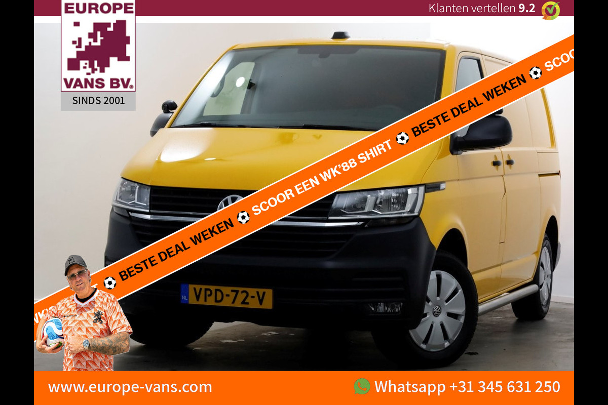 Volkswagen Transporter T6.1 2.0 TDI 150pk L1H1 DSG-Automaat Airco/Navi/2x Schuifdeur 04-2022