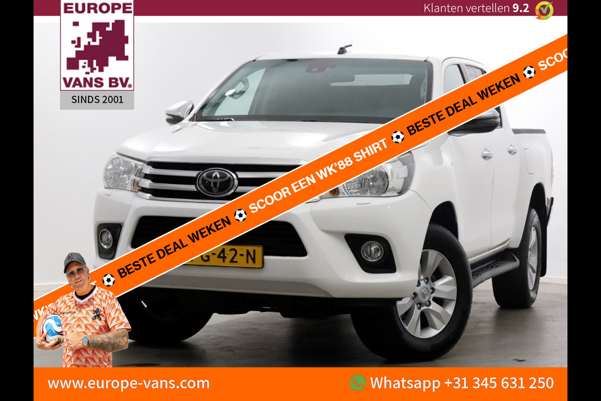 Toyota Hilux 2.4 D-4D-F 150pk E6 4WD 4x4 Double Cab Automaat 03-2020